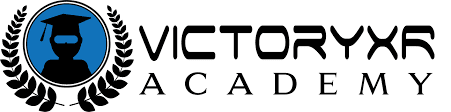 VictoryXR Academy Logo (White Background)